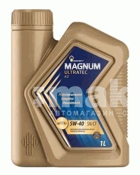 Масло моторное Rosneft Magnum Ultratec A3 5W40 синтетическое  1л 