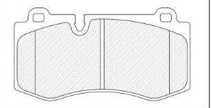 Колодки тормозные дисковые передние MERCEDES-BENZ JEEP GRAND CHEROKEE BP31453W SB NAGAMOCHI