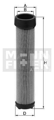 Фильтр воздушный MANN CF 990/2 CASE CASE-IH CATERPILLAR DEUTZ FAHR вторичный, основной C 17 337/2