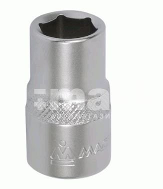 Головка торцевая стандартная шестигранная 1/2", 11 мм Мастак 000-40011