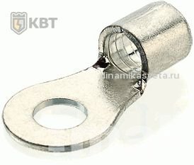 Наконечник кольцевой под пайку КВТ ПМ1,5-5 (медь) (ПЭ10/500)