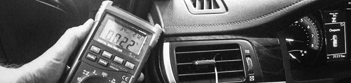 Заправка кондиционера на Toyota Camry