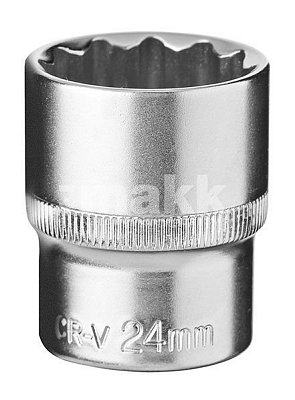 Головка торцевая стандартная двенадцатигранная 1/2" 19 мм Кraft 700352