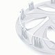 Колпаки Autoprofi  пластик регулир обод к-т 4пр металлик 14"(350мм) 4шт/уп WC-1150 SILVER (14)