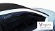 Дефлекторы окон Vinguru Daewoo Gentra 2012- сед накладные скотч к-т 2 шт., материал литьевой поликар