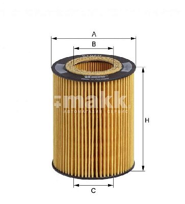 Фильтр масляный Hengst E106H D34 (HU 925/4 X) BMW 320, 323