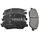 Колодки тормозные дисковые передние HYUNDAI SANTA FE, KIA SORENTO, SSANGYONG BP10446 SB NAGAMOCHI