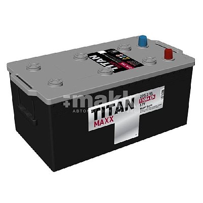Аккумуляторная батарея 225 Ач Титан МАХX HD euro o/п 51,8*27,4*23*7