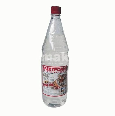 Электролит плотностью 1,40 г/см.куб. 1,5 л (г.Новосибирск) 