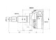 ШРУС наружный с ABS 30x56x27 ABS:48T TOYOTA CAMRY PCV1687 PATRON