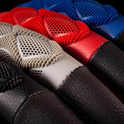 Оплетка  экокожа черная две вставки под хват р-р M Car Performance 25шт/уп CP-2041 BK/BK (M)