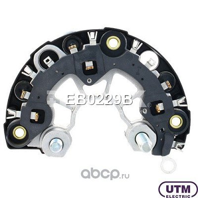 Диодный мост генератора SKODA OCTAVIA 1Z3,1Z5 A5 1,6 BGU, BSE, BSF, CCSA EB0229B UTM