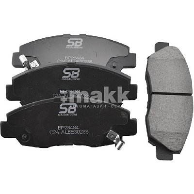 Колодки тормозные дисковые передние HONDA CR-V RD, Accord CD7,CE1 BP28484 SB NAGAMOCHI
