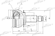 ШРУС наружн к-кт 27x52x30 SUBARU: Legacy PCV4042 PATRON