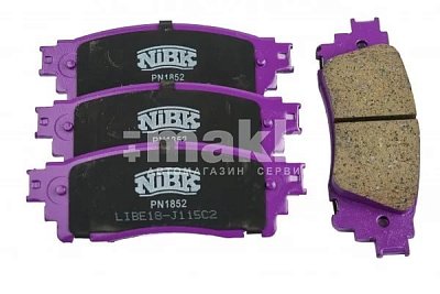 Колодки тормозные задние PN1852 NIBK
