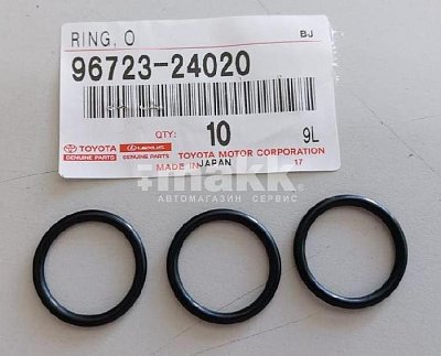 Кольцо уплотнительное кронштейна масляного фильтра Toyota 1/2/3ZR-F# 96723-24020
