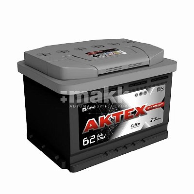 Аккумуляторная батарея 62 Ач Aктех Standartt о/п 24,2*17,5*17,5
