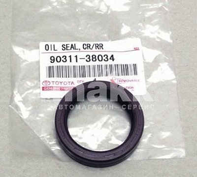 Сальник распредвала Toyota 38*50*10.5 1-2MZ,1-3VZ (2 шт. на распредвал) 90311-38034 OEM