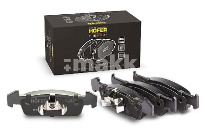 Колодки тормозные передние HF 350 376 HOFER