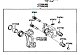 Втулка направляющая тормозного суппорта Toyota MCU3# задн. нижн. 47814-48050 OEM