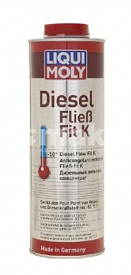 Антигель для диз. топлива LiquiMoly Diesel Fliess-Fit K концентрат (на 1000 л топлива) 1л 1878