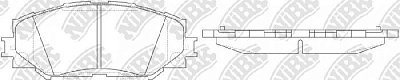 Колодки тормозные передние PN1524 NIBK