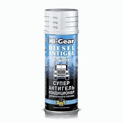 Антигель для дизельного топлива Hi-Gear на 220 л топлива + кондиционер 444мл HG3421