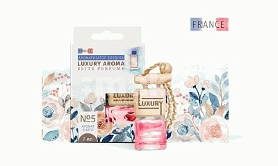 Ароматизатор подвесной флакон №5 D&G "Luxury Aroma Elite Perfume" LAE-05