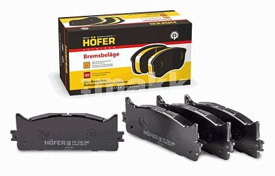 Колодки тормозные передние HF 350 590 HOFER