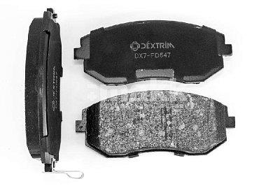 Колодки тормозные передние DX7FD547 Dextrim