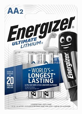 Батарейка АА  ENR Ultimate Lithium DFB2 (2шт/бл)