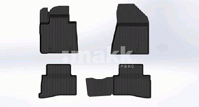 Коврики в салон Tucson III (15-)/KIA Sportage IV (16+) к-т 4шт черный SRTK Премиум PR.HY.TUC