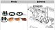 Ремкомплект тормозного суппорта Toyota DUET M100A,M101A,M110A,M11 перед 0175-QNC20F Febest
