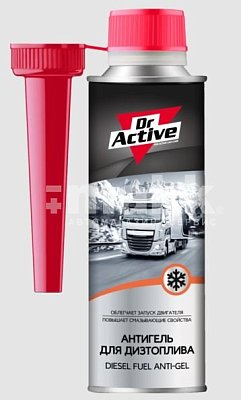 Антигель для дизельного топлива Dr.Active (на 40-60л топлива) 400мл (12шт/уп) 