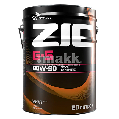 Масло трансмиссионное ZIC G-5 80W90 синтетическое 20л
