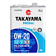 Масло моторное TAKAYAMA PAOtec 0W20 синт ILSAC C5, API SN plus 4л (4шт/уп) 