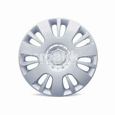 Колпаки Autoprofi  пластик регулир обод к-т 4пр металлик 14"(350мм) 4шт/уп WC-1150 SILVER (14)