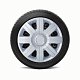 Колпаки Autoprofi  пластик регулир обод к-т 4пр металлик 14"(350мм) 4шт/уп WC-2020 SILVER (14)