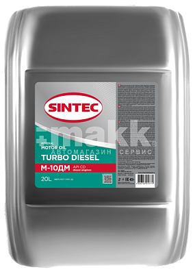 Масло моторное SINTEC Турбо Дизель М10ДМ SAE 30 API CD 20л
