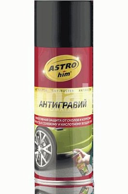 Антигравий ASTROhim черный 520мл аэрозоль AC477