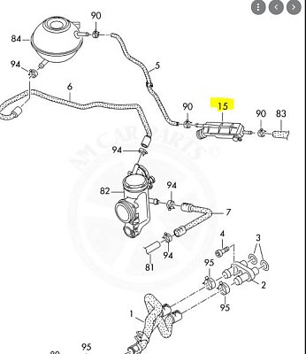 Клапан вентиляции картерных газов VW Golf VI 09-13, Jetta 11-, Polo 01- (сапун) PH4093 PATRON