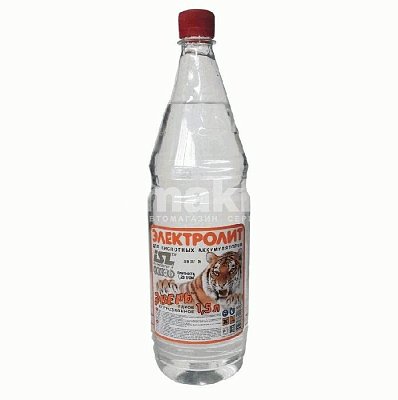 Электролит Зверь плотностью 1,28 г/см.куб. 1,5 л (г.Новосибирск) 