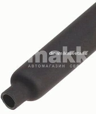 Термоусадочная трубка КВТ ТУТнг-3/1,5-Ч (2:1,черный,1п/м)
