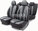 Чехлы автомоб. PERFORMANCE полиэстер 15 пред 4 мол чёрн/серые AIRBAG  PRF-1505 BK/GY