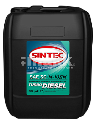 Масло моторное SINTEC Турбо Дизель М10ДМ SAE 30 API CD 10л