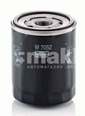 Фильтр масляный MANN W 7052 VW Caravelle Multivan/Californ T5 09-, Caravelle