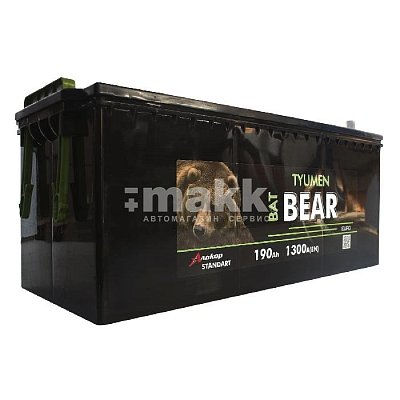 Аккумуляторная батарея190 Ач Tyumen BatBear п/п (конус)  51,8*22,8*23,8