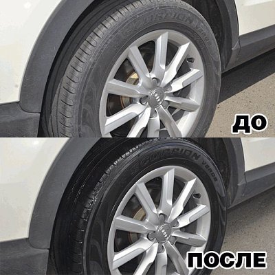Чернитель покрышек АSTROhim 520мл АC2655 пенный с силиконом