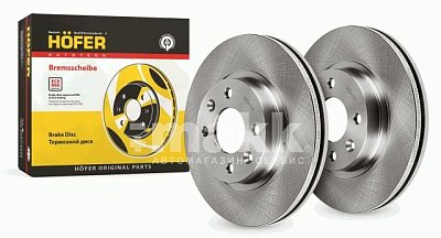 Диск тормозной передний HF 130 282 HOFER