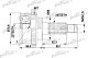 ШРУС наруж. Mazda 28x56x22 с ABS:44 PCV3850A PATRON